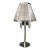 MCM Fabulous Chrome Lamp and Chrome Shade For Sale