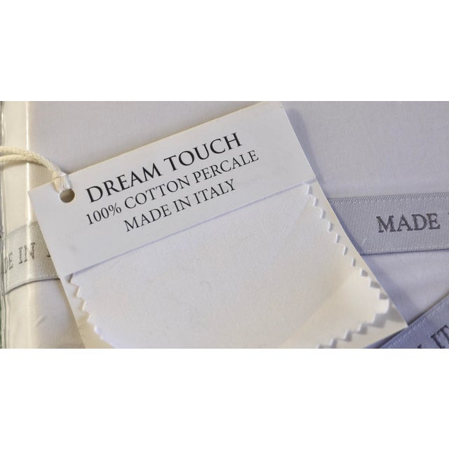 Tessitura Toscana Telerie Firenze Finest Linens of Tuscany - Made in Italy - King Sheet Set of 4 Pieces For Sale - Image 4 of 4