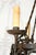 French Early 20th Century Iron French Chandelier For Sale - Image 3 of 10