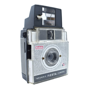 Mid Century Kodak Brownie Fiesta Camera With Flasholder