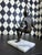 Signed Gustavo Gutierrez Bronze Harlequin Musician Sculpture on Marble Base, Edition 7/10 For Sale - Image 13 of 18