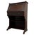 A handsome and finely crafted 20th-century English bureau, constructed from mahogany and designed in the Chippendale...