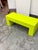 Plastic Lella & Massimo Vignelli for Heller Vignelli Bench, Outdoor For Sale - Image 7 of 12