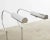 Mid 20th Century Pair of Mid-Century Modernist Chrome Gooseneck Floor Lamps For Sale - Image 5 of 13