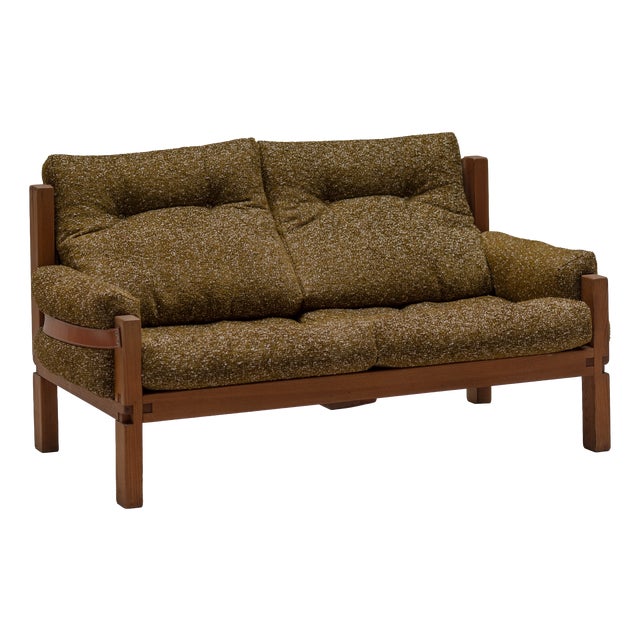 S22 Lounge Sofa by Pierre Chapo, France, 1960s For Sale
