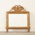 Dimensions: 27-⅝”H x 25-¼”W x 1-¼”D A darling gold gilt Louis XVI style pier mirror from France, crafted during the 1870s....