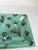 Ceramic Green Ceramic Ashtray with Decorative Motifs, France, 1970s For Sale - Image 7 of 12