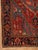 Antique Persian Serapi Carpet Handmade Wool Oriental Rug, Red, Ivory, Light Blue For Sale - Image 10 of 12