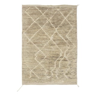 Hand-Knotted Wool Premium Rug by Azele Studio For Sale