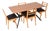 Vintage Redford Dining Table and Chairs from G-Plan, 1950, Set of 5 For Sale