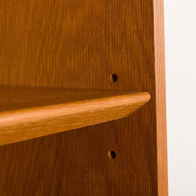 Vintage Oak Bookcase by Johannes Sorth for Nexo, 1960s For Sale - Image 10 of 16