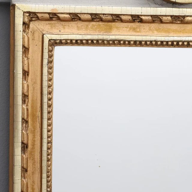 Late 18th Century Antique Sealed Mirror. 1780s For Sale - Image 5 of 7