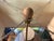 1990s Modern Ceramic Sphere Table Lamp For Sale - Image 4 of 12