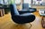 A beautiful pair of Lady armchairs, presented at the Milan Triennale in 1951 where they were an immediate success. This...