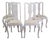 Antique English Gustavian Style Urn Back Dining Chairs, 1920, Set of 6 For Sale