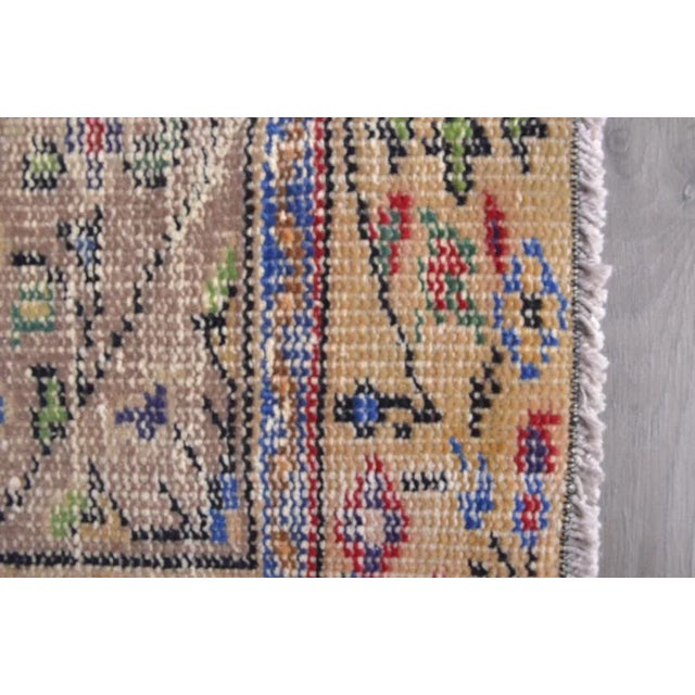 Handmade Turkish Rug For Sale - Image 16 of 17