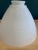 Art Deco Vintage Milk Glass Lamp Shade, Set of 2 For Sale - Image 3 of 5