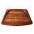Wood Mid 20th Century Jens Quistgaard Teak Wood Model 817 Charcuterie and Carving Board Designed for Dansk For Sale - Image 7 of 10