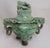 Vintage Chinese Jade Incense Burner, Covered, With Tripod Feet, Foo Dog Finial and Dragon Head Loose Ring Handles For Sale - Image 16 of 16