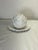 Late 20th Century Italian White Artichoke Condiment Server With Spoon For Sale - Image 5 of 5