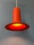 Vintage Orange Cone Pendant Lamp from Raak For Sale - Image 4 of 11