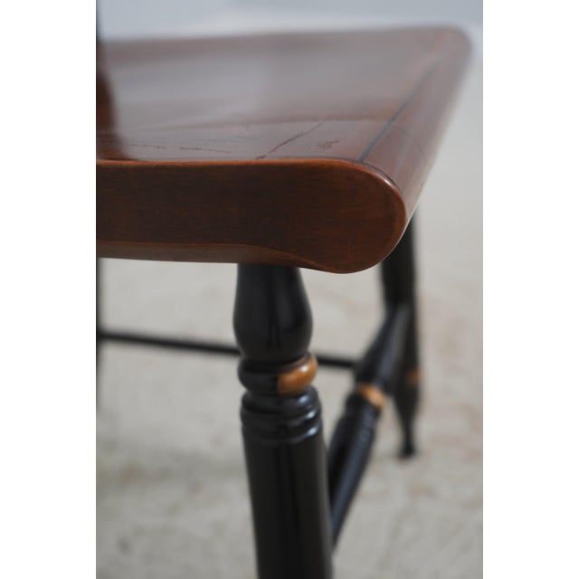 Set of 6 Hitchcock Painted Dining Chairs For Sale - Image 14 of 18
