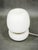 Elegant modernist table lamp produced in Czechoslovakia during the 1970s by Osvětlovací sklo Valašské Meziříčí. This...