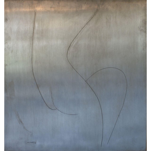 Alberto Viani, Female Nude, 1975 , Metal For Sale - Image 3 of 8