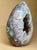 Museam Grade Egg-Shaped Amethyst and Quartz Geode Sculpture From Uruguay For Sale - Image 4 of 8