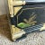 1980s Chinese Black Lacquered Hand Painted Lingerie Chest With Gold Accents For Sale - Image 5 of 12