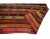 Mid 20th Century Vintage Kilim Striped Rug-6′8″ × 11′8″ For Sale - Image 5 of 7