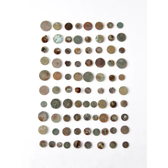 Vintage Oxidized Coin Collection For Sale - Image 11 of 11