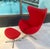 2010s Arne Jacobsen Egg Chair With Ottoman Fritz Hansen Made in Denmark For Sale - Image 5 of 9