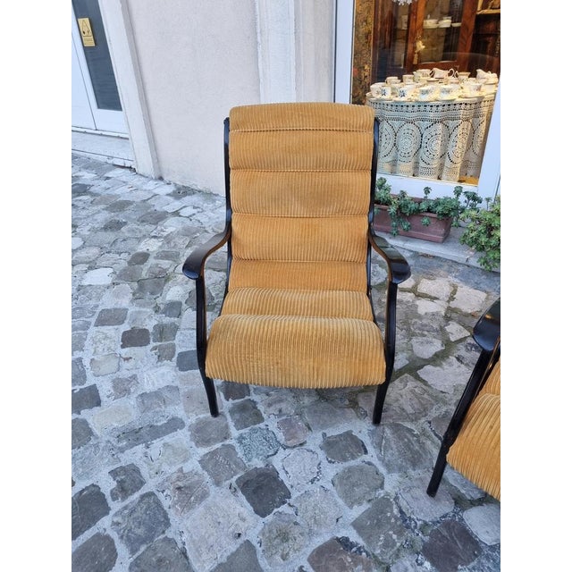 Mitzi Living Room Set with Two-Seater Sofa and Armchairs by Ezio Longhi for Elam, 1958 For Sale - Image 6 of 7