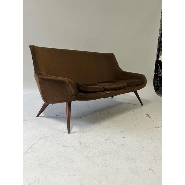 Wood Scandinavian Three-Seater Sofa, 1960s For Sale - Image 7 of 13