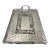 1950s Mid-Century Hand-Wrought Hammered Aluminum Rectangular Serving Tray For Sale
