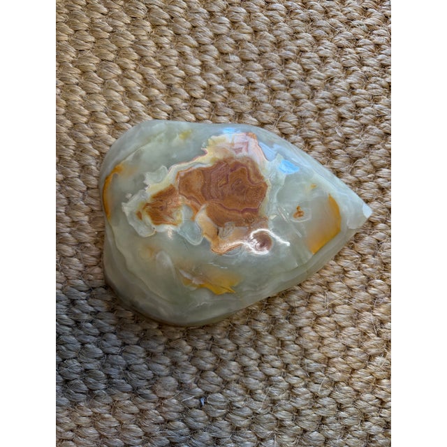Organic Shape Alabaster Leaf For Sale - Image 4 of 5