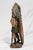 Wonderful Continental Polychrome Antique 18th Century Carved Wood Statue Sculpture Warrior Man Old World European Decor For Sale - Image 10 of 16