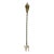 Vintage English Brass Toasting Fork For Sale