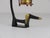 Brass Wiener Dog Figurine with Lantern Thermometer by Walter Bosse for Herta Baller, 1950s For Sale - Image 4 of 11