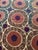 1960s Extra Large Brown Cotton Suzani With Round Medallions For Sale - Image 5 of 10