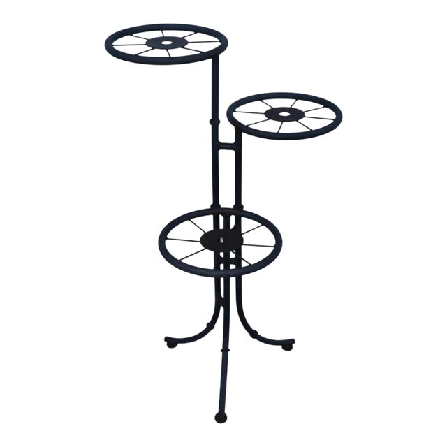 1960's French 3 Tier Plant Stand For Sale
