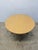 Tan Charles and Ray Eames Round Oak Veneer Pedestal Dining Table for Herman Miller For Sale - Image 8 of 13