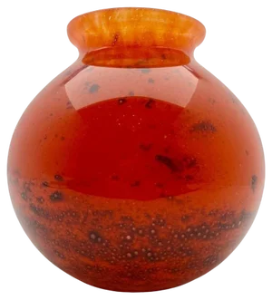 Ikora Art Glass Vase attributed to Karl Wiedmann for WMF, Germany, 1930s