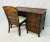 1980s Vintage Split Bamboo Desk & Matching Chair - Set of 2 For Sale - Image 4 of 12