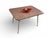 Brown Mid Century Modern Dinette Table With Leaf by Haywood-Wakefield 1950s Made in Usa For Sale - Image 8 of 15