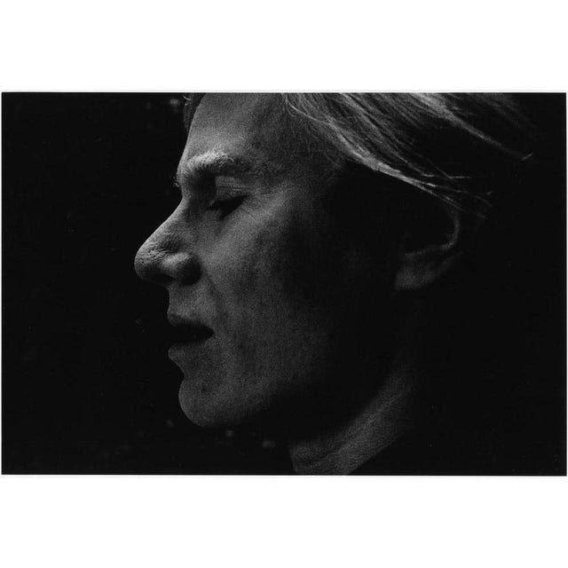 Sandro Becchetti, Andy Warhol, Rome, 1973, Silver Gelatin Print For Sale