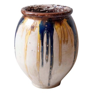 French 19th Century Terracotta Dribble Pot For Sale