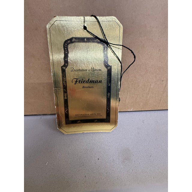 Vintage Friedman Brothers Chinoiserie Wall Mirror For Sale - Image 11 of 12