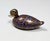 Modern Blue Murano Glass Duck with Gold Leaf attributed to La Murrina, Italy, 1990s For Sale - Image 3 of 9